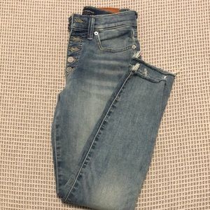 NWOT Lucky Ankle Jeans High Rise Bridgette